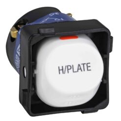 Clipsal 30 Series Switch Mech 35A Marked HPLATE White Electric | 30M35-HPLATE-WE