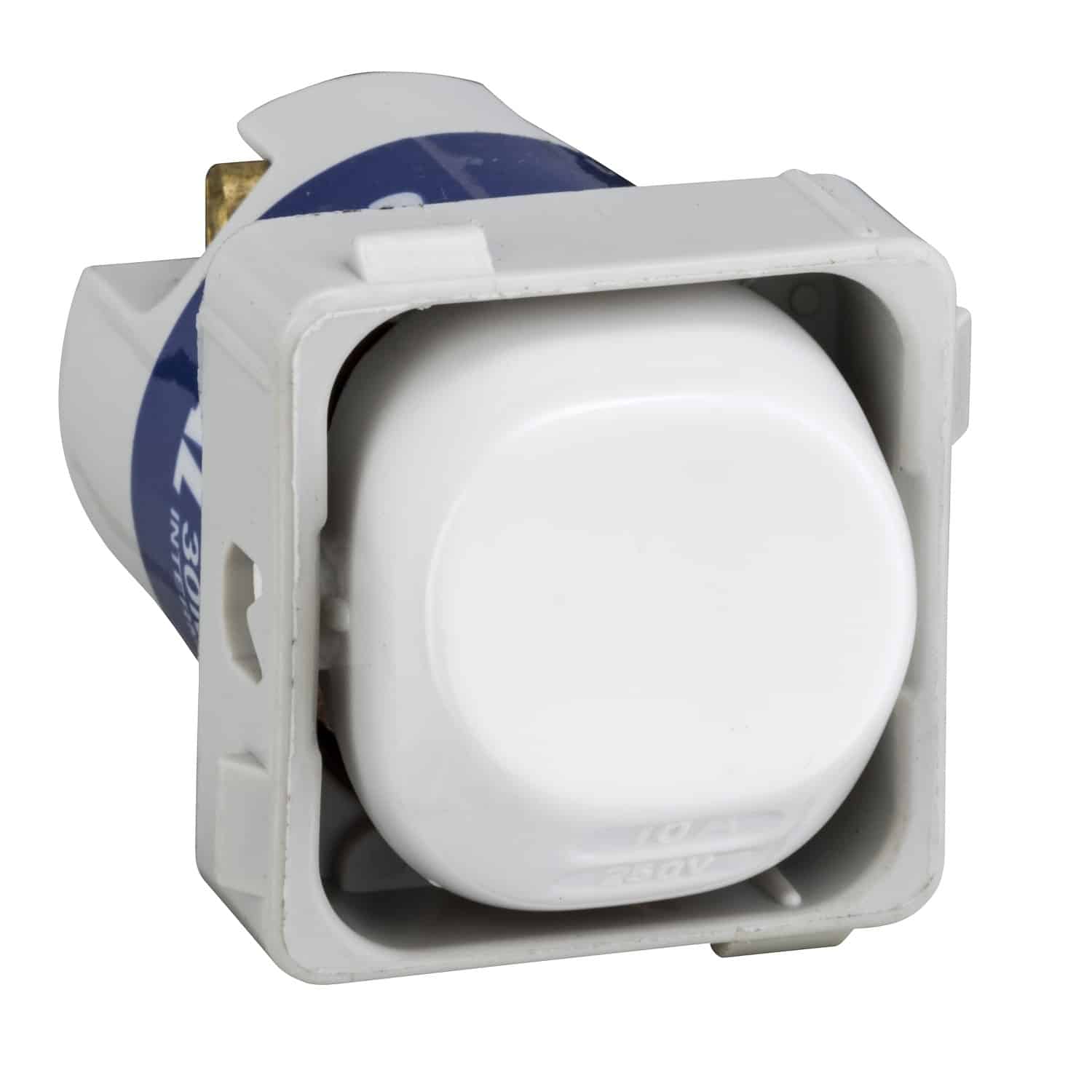 Clipsal 30 Series Switch Mech Intermediate 10A White Electric | 30MI-WE