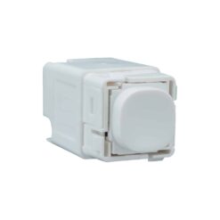 Clipsal 30 Series Switch Mech Intermediate Push Button 16A/10AX White Electric | 30PBI-WE