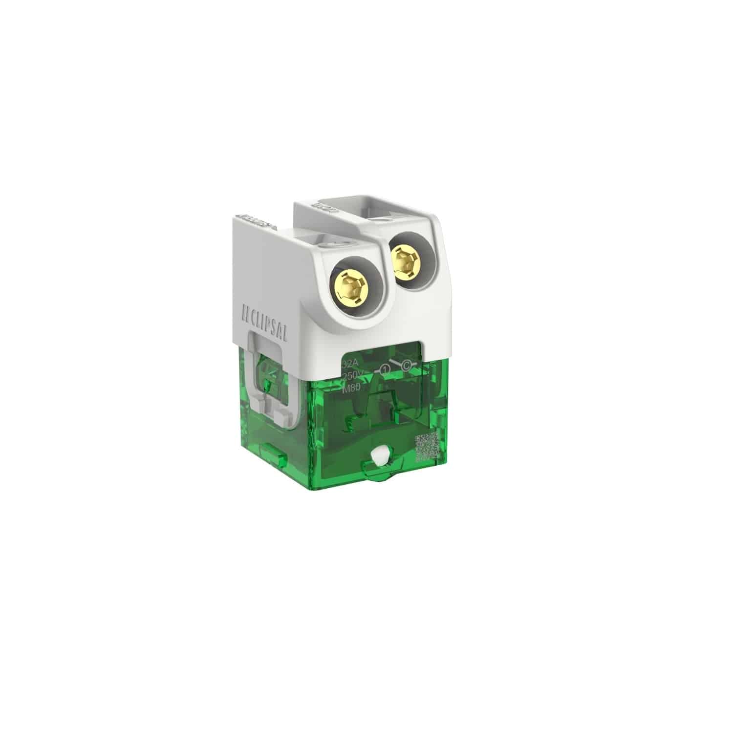 Clipsal Iconic 40 Series Cooker Switch Mech 32A Marked COOK Vivid White | 40M32COOK-VW
