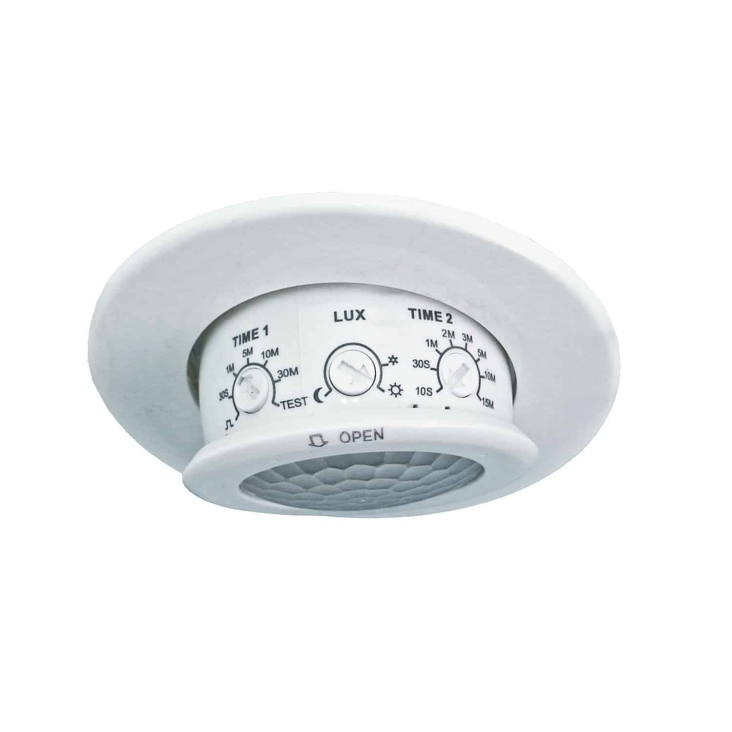 Clipsal Infrascan PIR Motion Sensor Indoor IP20 360 degree 7m Range 4A 3 Wire Flush Mount | 753CF1