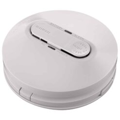 Clipsal Photoelectric Smoke Alarm Firetek Surface Mount 240V Mains Powered Rechargeable 10-Year Lithium Battery Backup | 755RLPSMA4