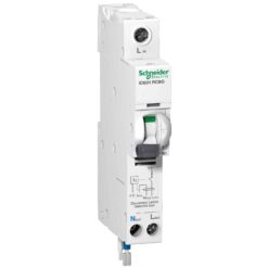 Schneider Acti9 IC60H RCBO 1P+N C Curve 16A 30mA 10kA Type A 240V | A9D11816