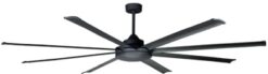 Fantech Trade Atmos DC Ceiling Fan Kit 72 inch (1830mm) Black  | ATMDCMBK72