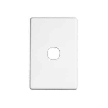 Clipsal Classic C2000 1 Gang Grid and Plate White Electric | C2031VH-WE
