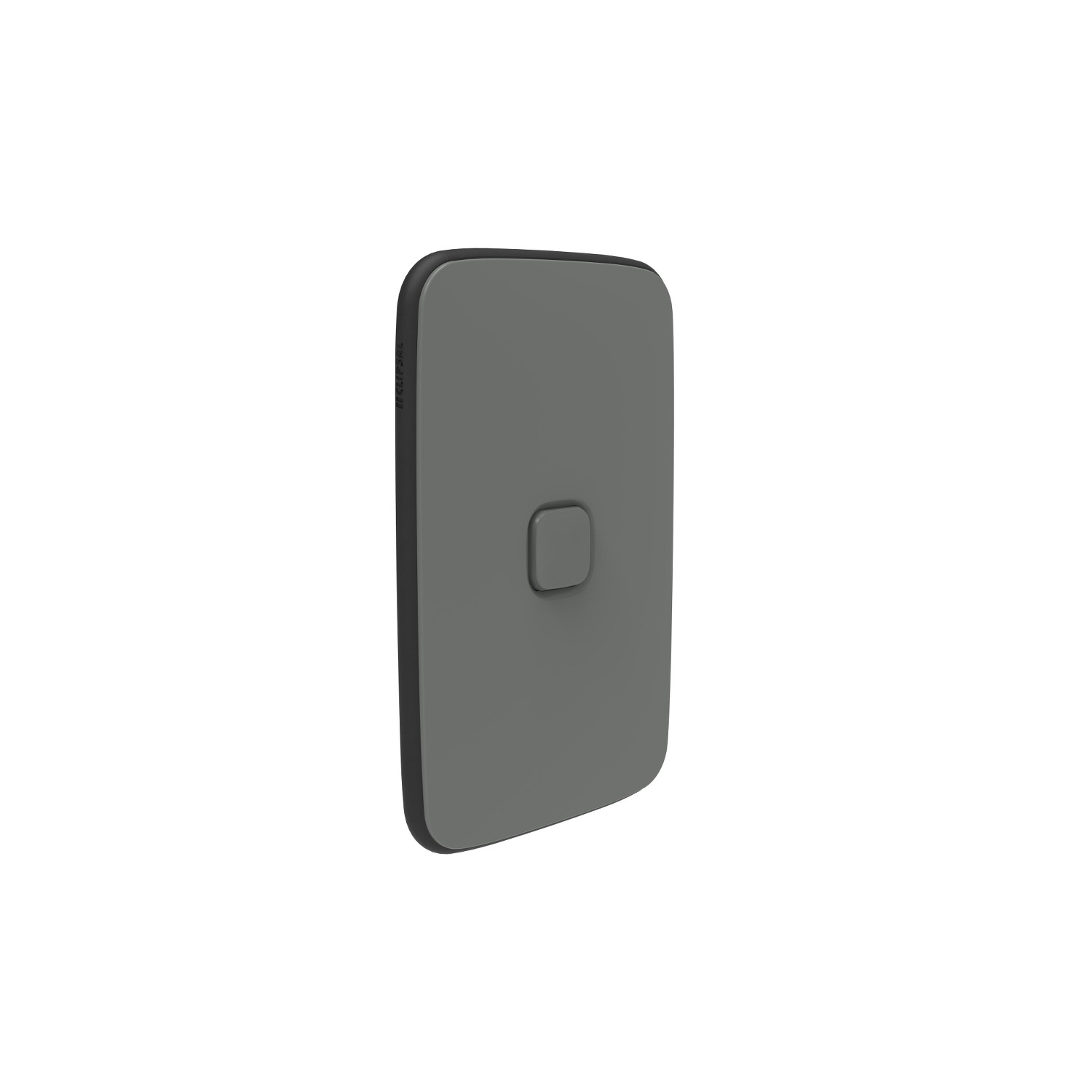 Clipsal Iconic Essence Cover Skin 1 Gang Switch Ash Grey | E3041C-AG