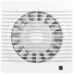 Soler & Palau  Wall/Ceiling Exhaust Fan 12V AC Supply 98mm Spigot | EDM-100S-12V