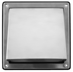 Fantech Trade External Hood Vent Grille Stainless Steel 304 100mm | EHVSS100