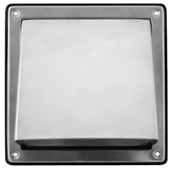 Fantech Trade External Hood Vent Grille Stainless Steel 304 125mm | EHVSS125