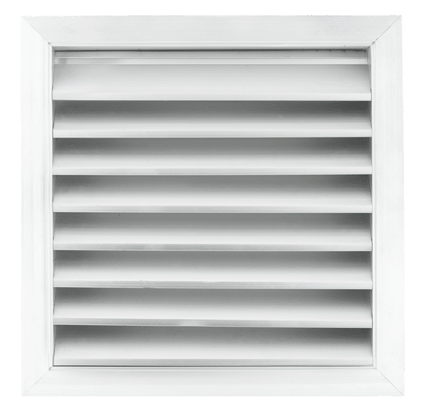 Fantech Trade Aluminium External Fixed Louver Grille With 200mm Spigot | ELDA200