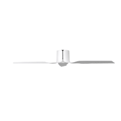 Alternative view of Fanco Flow DC Ceiling Fan with Remote - White 52" | F0150/101A