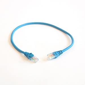 Garland Patch Lead Cat5e RJ45 – 0.5m Blue | MTEL454550BL