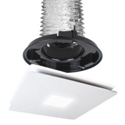 Fantech Trade Response Grille To Duct Connector 255mm Cut Out 150mm Spigot | RESP8-DCON