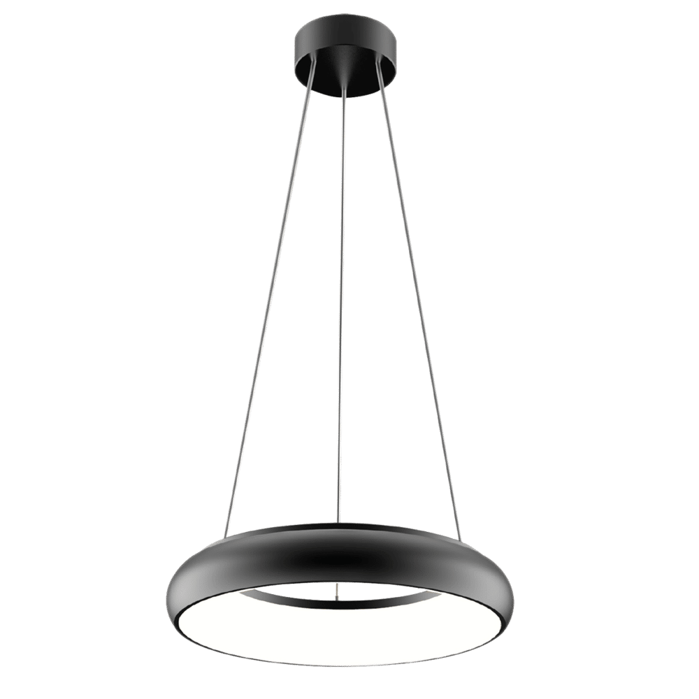 SAL HALO LED Pendant 35W 400mm 4000K Black | SPL3000-40CW