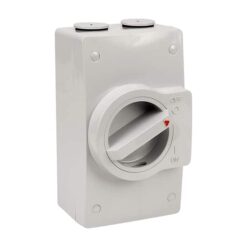 NHP N-LINE Isolator Switch Large IP66, 2 Pole 40A 250V AC | NL140L