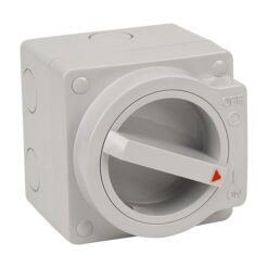 NHP N-LINE Isolator Switch Small IP66, 2 Pole 20A 250V AC | NL120S