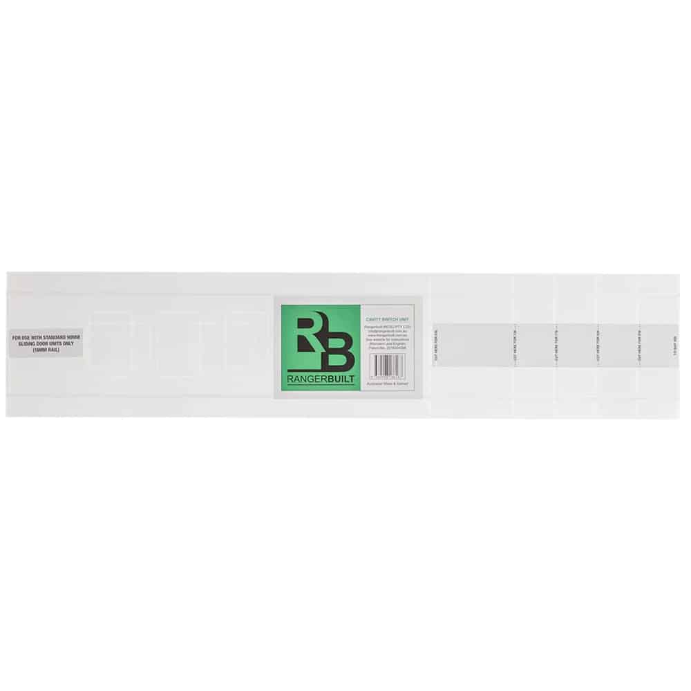 Rangerbuilt Cavity Switch Unit for Sliding Door Walls. Suit 90-100mm Frame - Image 2