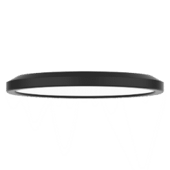 Haneco Puro G4 Slim Dimmable LED Oyster 13W 240mm x 26mm IP54 Tri-Col Black | PUROSL13W-250RBK
