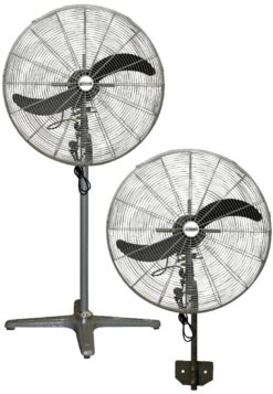 Fantech Trade Pedestal Fan Industrial Oscillating 630mm 3 Speed Grey | PSET634-03SP