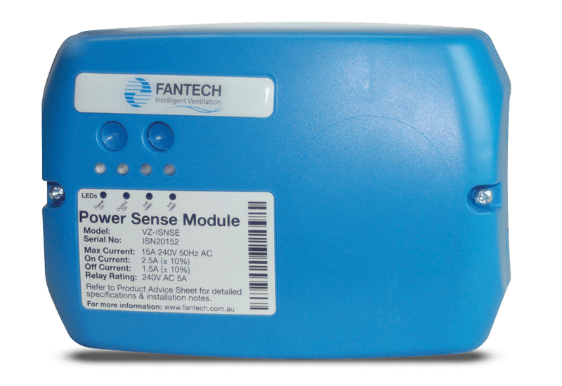 Fantech Power Sense Switch Load Sense 0.5A to 2A Fan Max O/put 5amp | VZ-ISNSE-LC