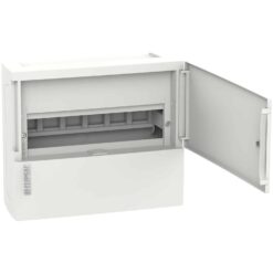 Clipsal Resi MAX Consumer Switchboard 1 Row 8 Modules Surface Mount White Lid | RMXE108S