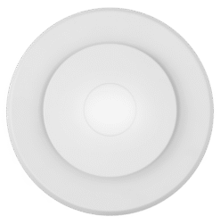 Fantech Trade Response Grille To Suit 200 Exhaust Fan Round Black c/w LED | RESPG8-RNBK-TRILED