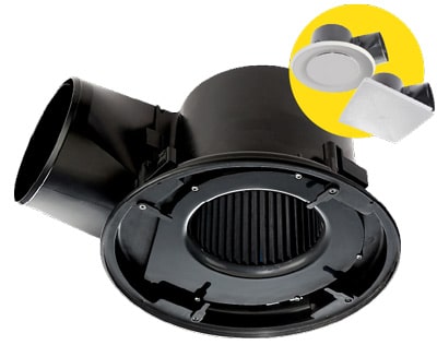 Fantech Trade Exhaust Fan 250HP 290mm Cut Out 150mm Spigot ROT | RESPF150T