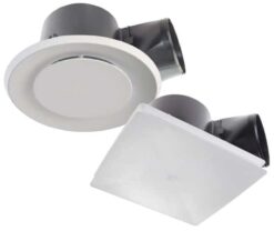 Fantech Trade Exhaust Fan 250, 290mm Cut Out c/w Round Grille White | RESPFG10RN