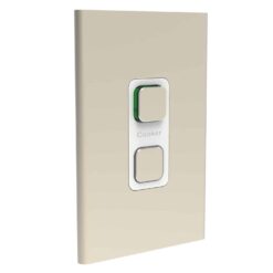Clipsal Iconic Styl Cover Skin 1 Gang Cooker Switch Crowne | S3041/45C-CE