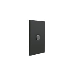 Clipsal Iconic Styl Cover Skin 1 Gang Switch Silver Shadow | S3041C-SH