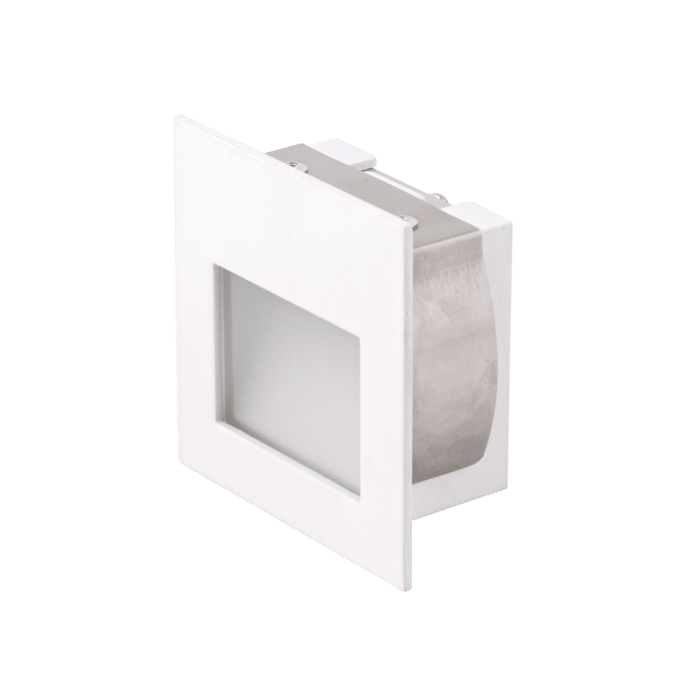 SAL LEEMAN MINI LED Wall Light 12V 1.5W 60x30mm Matt White | S9319-MW