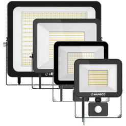 Haneco Stax G4 15/30W LED Floodlight Black Tri-Col | STAX30WG4