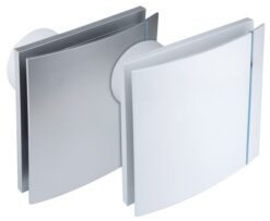 Soler & Palau  Silent Design Wall Fan 100mm c/w Run On Timer Silver | SILDES100CRZ3C-S