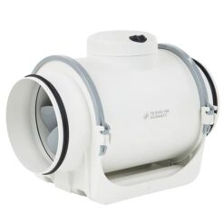 Soler & Palau  TD EVO In-Line Fan 100mm 1 Phase c/w Speed Control & ROT | TD-EVO-100VAR