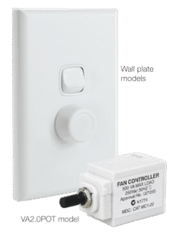 Fantech Speed Controller Mechanism 2amp 1 phase | VA2.0POT