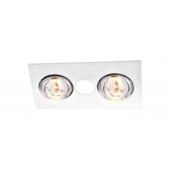 Ventair Myka 2 Slimline Bathroom Heater 2x275W | M2HDLXWH