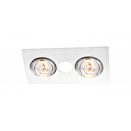 Ventair Myka 2 Slimline Bathroom Heater 2x275W | M2HDLXWH