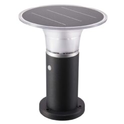 Alternative view of Vibe LED Solar Tri Colour Bollard 600mm 3.7W IP44 | VBLBOS014B4CCT