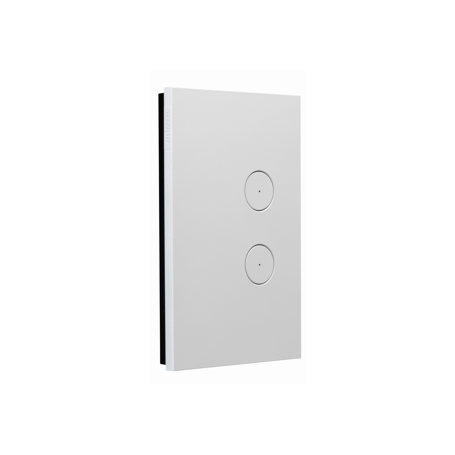 Clipsal Saturn Zen 2 Gang Switch With LED Indicator 20A/16AX Zen White | Z4062PBL-ZW