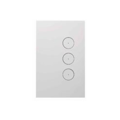 Clipsal Saturn Zen Grid and Plate Less Mechanism 3 Gang Zen Black | Z4063VH-ZB