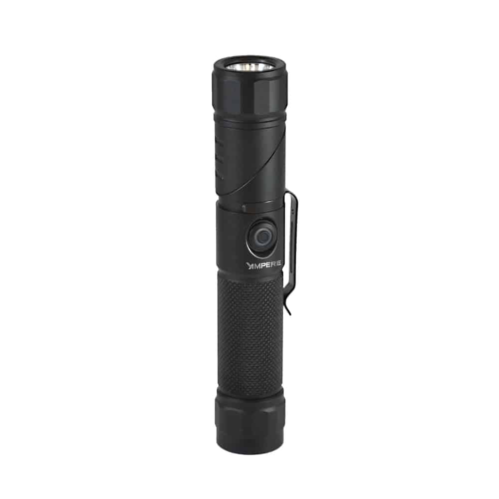 Ampere LED Flashlight 1000Lm IP65 90° Rotatable Head Rechargeable | AMPPLFL1000