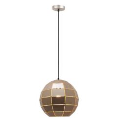 CLA PENDANT ES Champagne Gold Tiled WINE GLASS OD300mm | ARMIS2