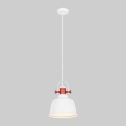 CLA PENDANT ES Matt Wh BELL w/Cop Highlights OD225mm | ALTA1