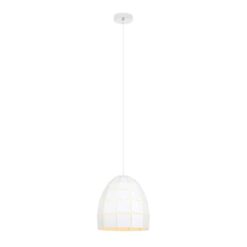CLA PENDANT ES Matt Wh Tiled ELLIPSE OD250mm | ARMIS4