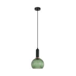 CLA PENDANT ES Green Glass Wine Glass OD200mm | VINTAJ2
