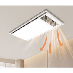 Alternative view of Domus Tropix 4 in 1 Standard Slimline Bathroom Heater White | BH-TROPIX