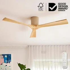Fanco EarthFirst Gaia DC Ceiling Fan with Remote - 48" | F2200/619A