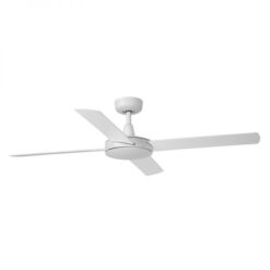 Fanco Eco Silent DC Ceiling Fan with Remote - White 48" | F1100/101B