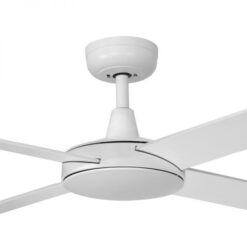 Alternative view of Fanco Eco Silent DC Ceiling Fan with Remote - White 52" | F1120/101B
