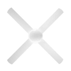 Alternative view of Fanco Eco Silent Deluxe DC Ceiling Fan with LED Light & Remote - White 52" | F1201/101B